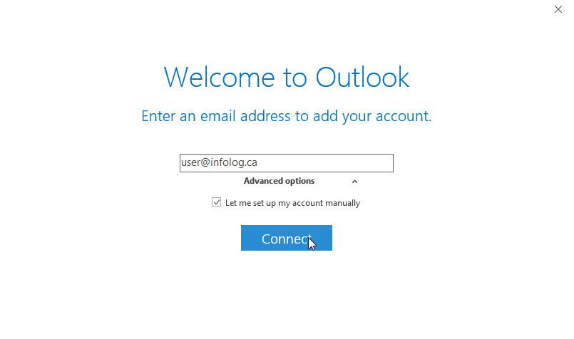 Outlook ios настройка pop3